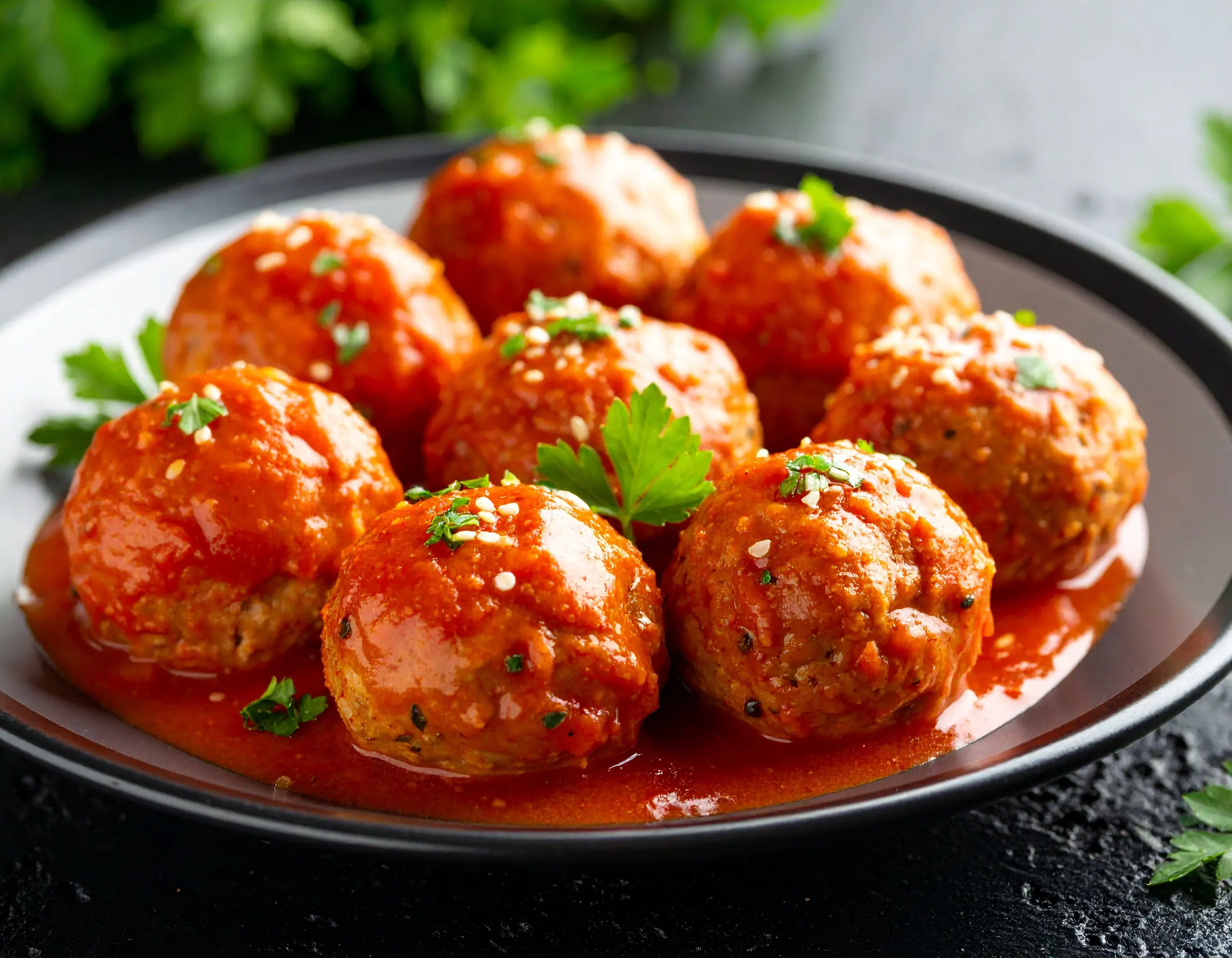 Albóndigas con salsa de tomate